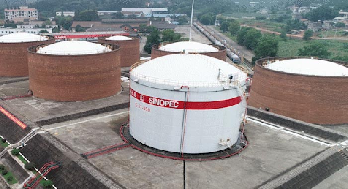 中国石化销售股份有限公司湖南株洲石油分公司815油库可燃气体报警器安装工程